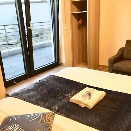 Lägenhet Large 2 Bedrooms In City Center With Terrace-9 Luxemburg